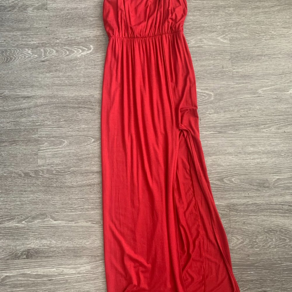 Lulus Red Maxi Dress - Picture 4 of 6